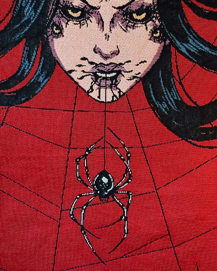 Arachnophobia Woven Blanket