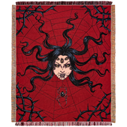 Arachnophobia Woven Blanket