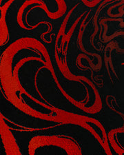 Blood Underworld close up of a red ghost figure and some smaller spirits set against black backdrop, swirling in the ghost portal.
