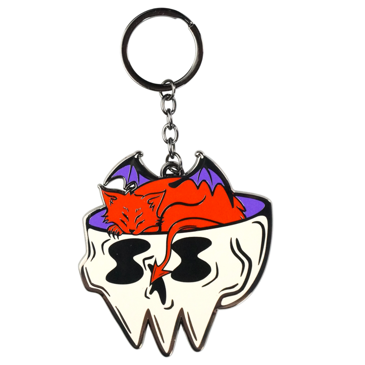 Cat Nap Keychain