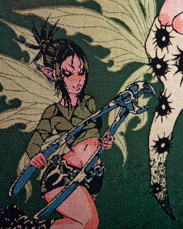 Tooth Decay - Dark Fairy Woven Blanket
