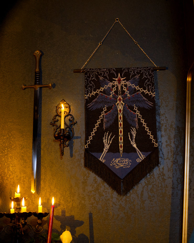 Fallen Relic - Seraphim Blade Wall Hanging