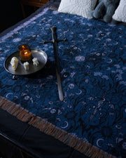 Nightshade - Death Garden Woven Blanket