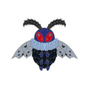 Moth Boy Enamel Pin