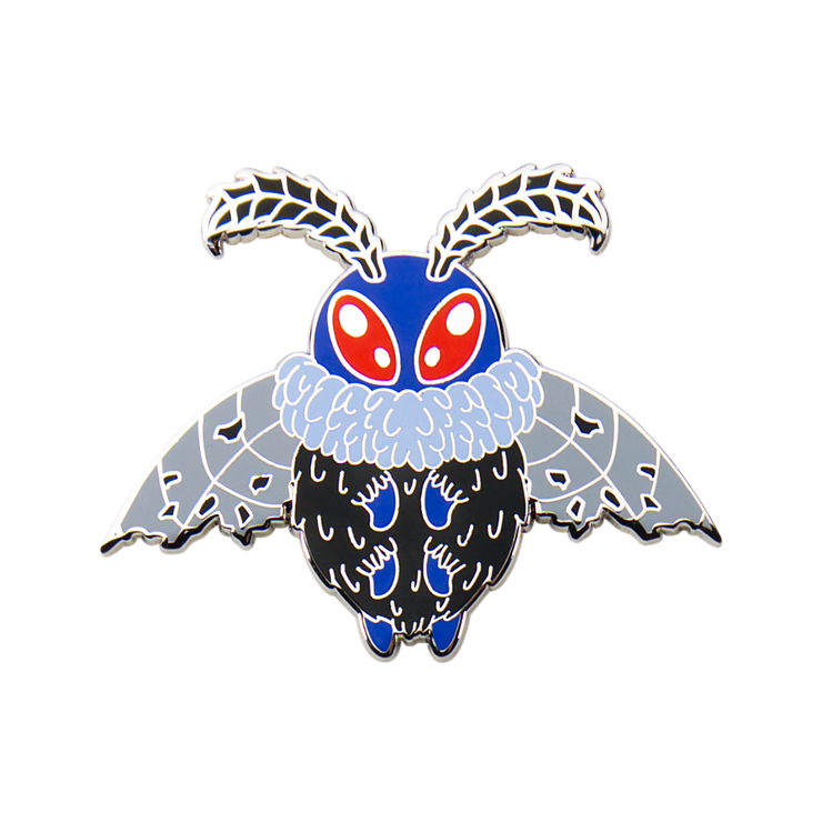 Moth Boy Enamel Pin
