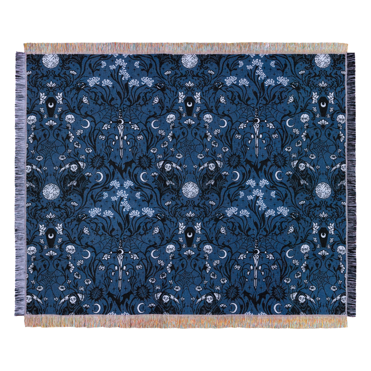 Nightshade - Death Garden Woven Blanket