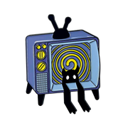 Poltergeist Enamel Pin