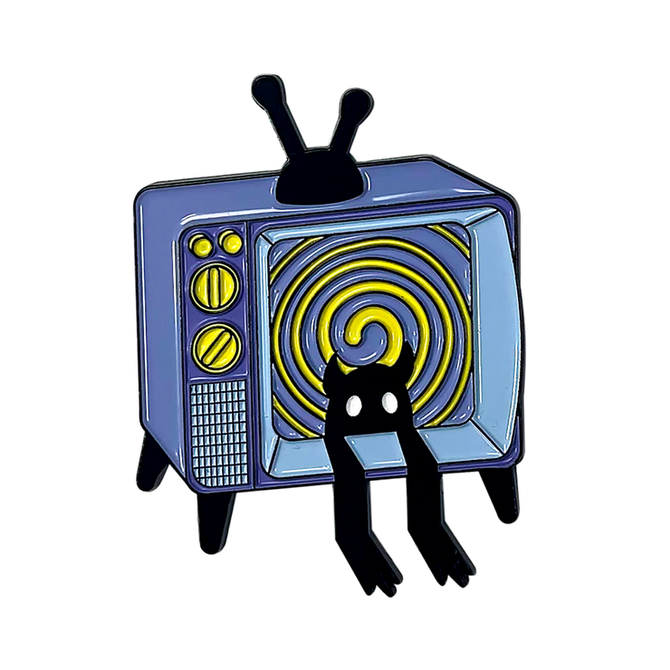 Poltergeist Enamel Pin