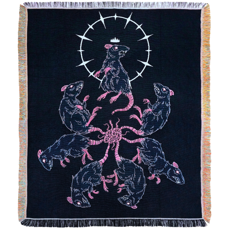 Rat King Woven Blanket