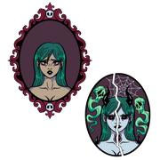Sinister Reflection Enamel Pin