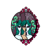 Sinister Reflection Enamel Pin