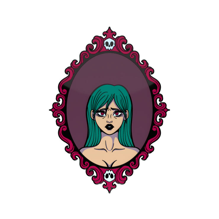 Sinister Reflection Enamel Pin