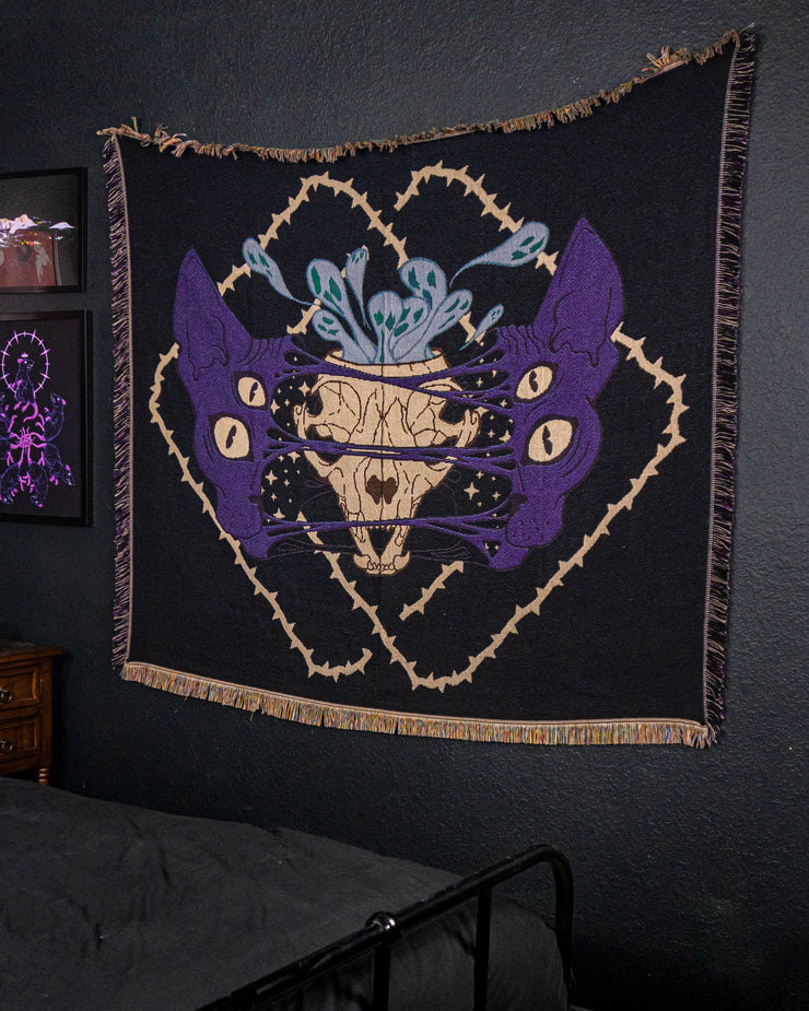 Splitter Sphynx Woven Blanket
