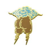 Thunder Thighs Enamel Pin