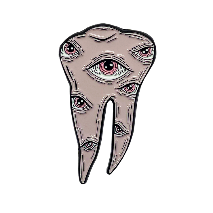 Toof Enamel Pin