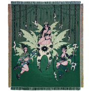 Tooth Decay - Dark Fairy Woven Blanket